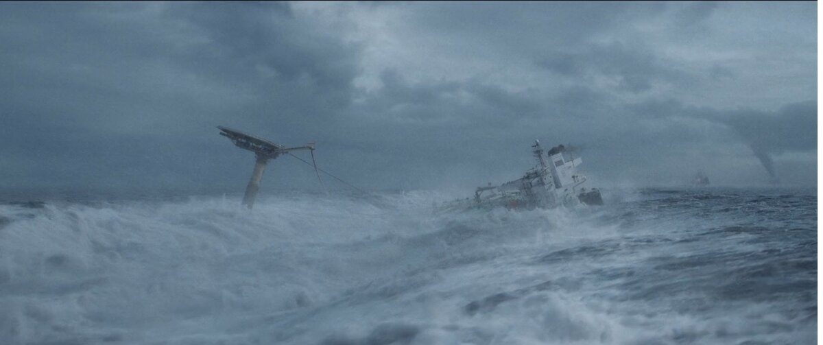 Кадр из фильма "Пылающее море"