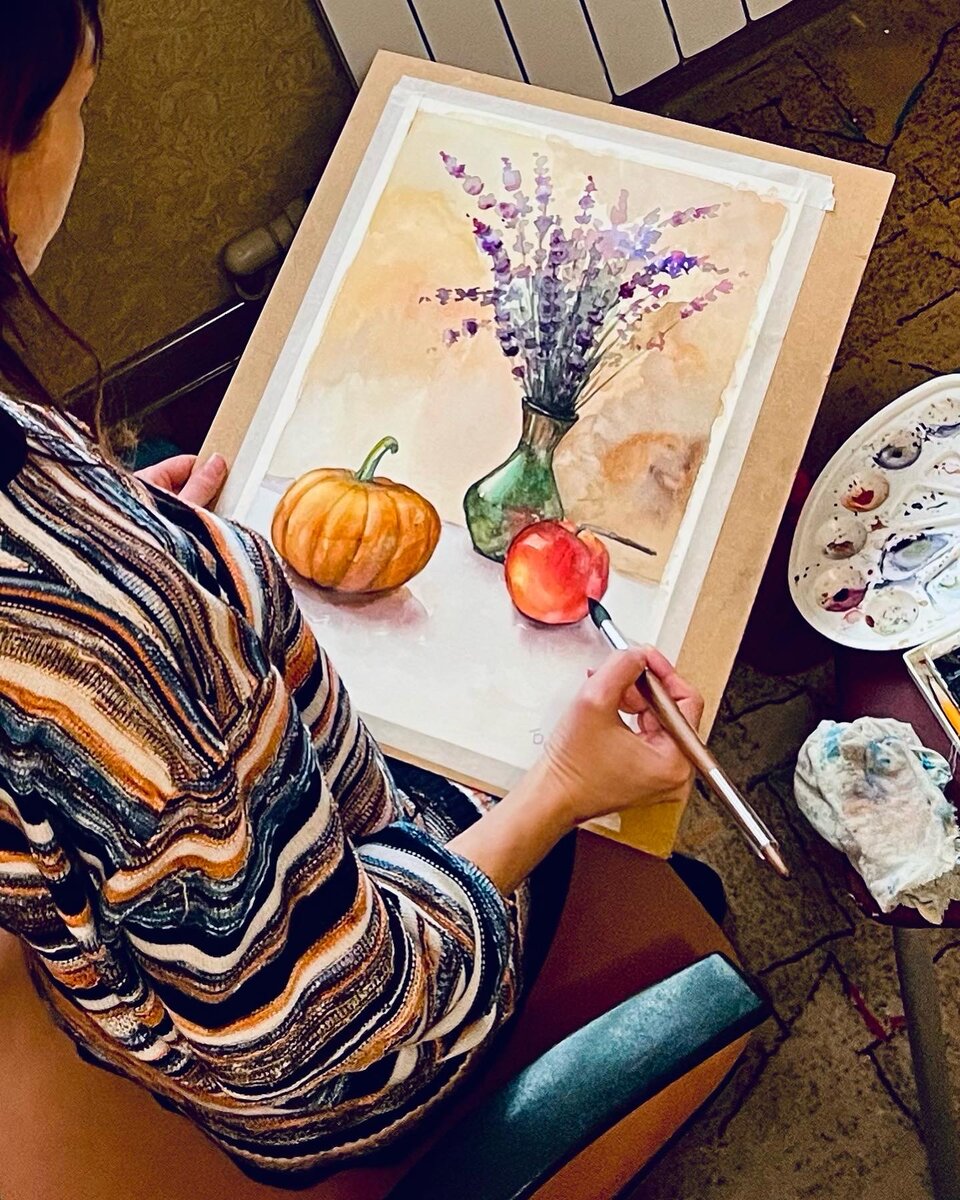 В процессе работы 