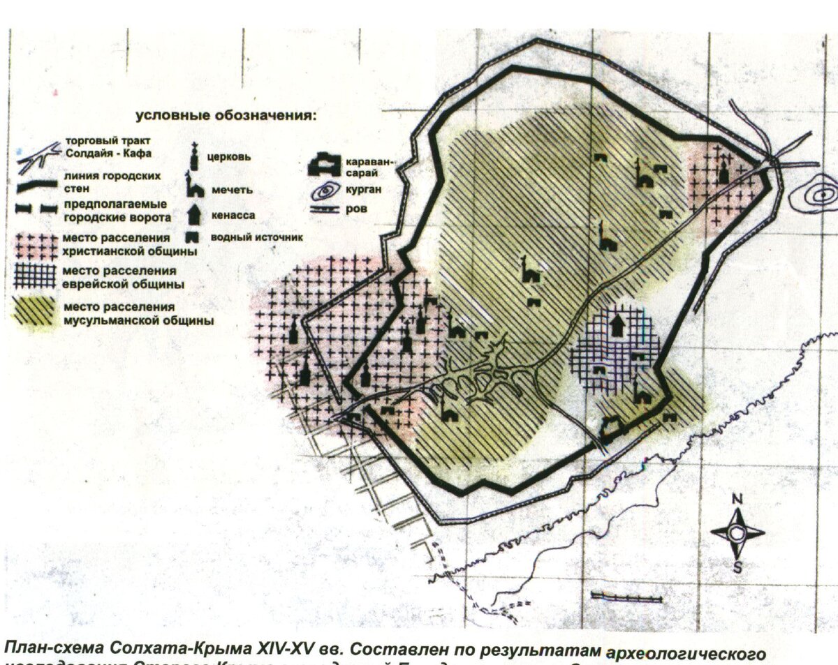 Схема татарского кладбища казань