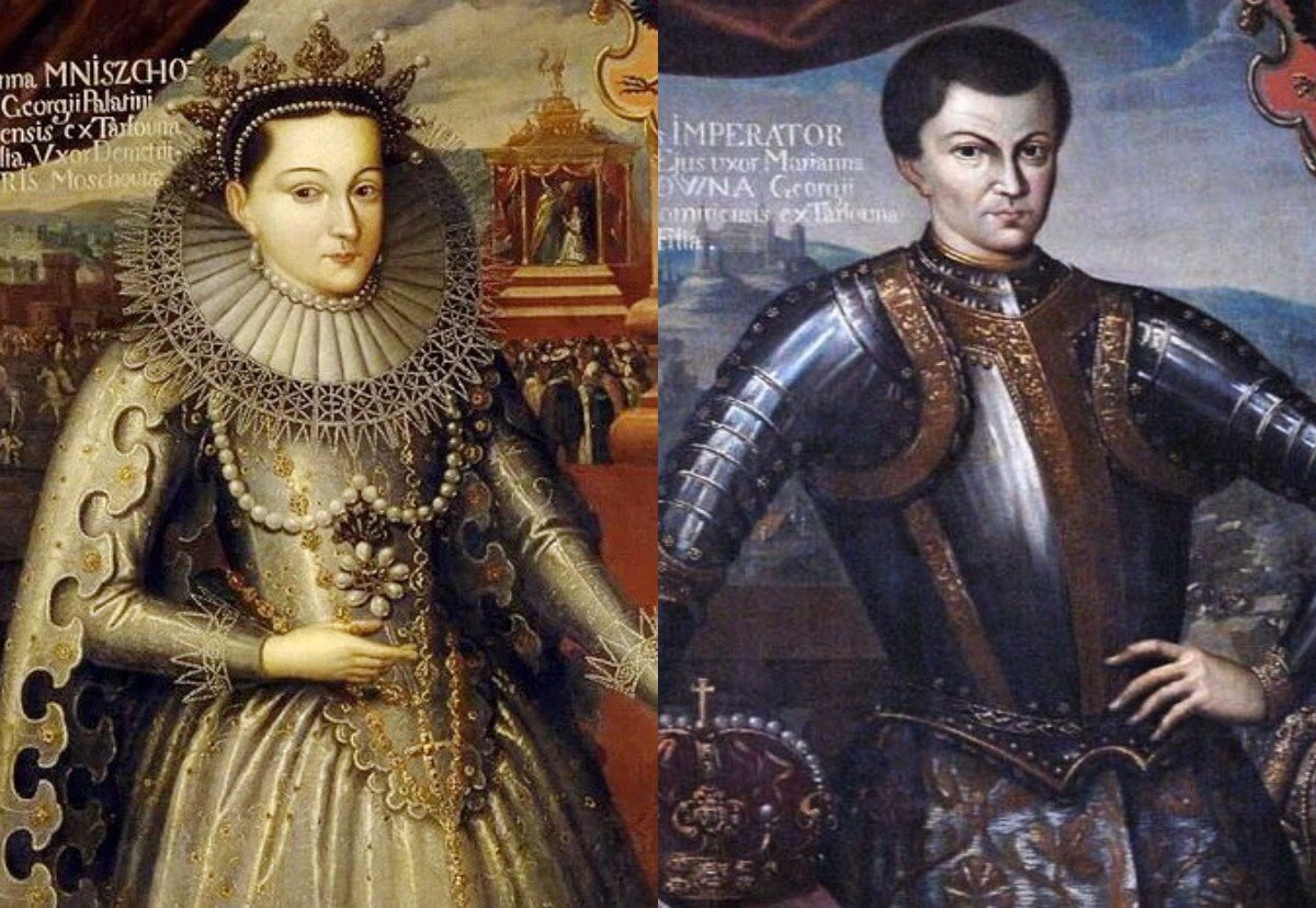Марина Мнишек и Лжедмитрий