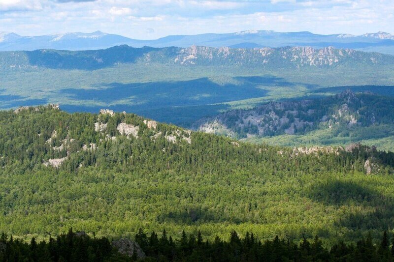 Хребет Аваляк Башкирия