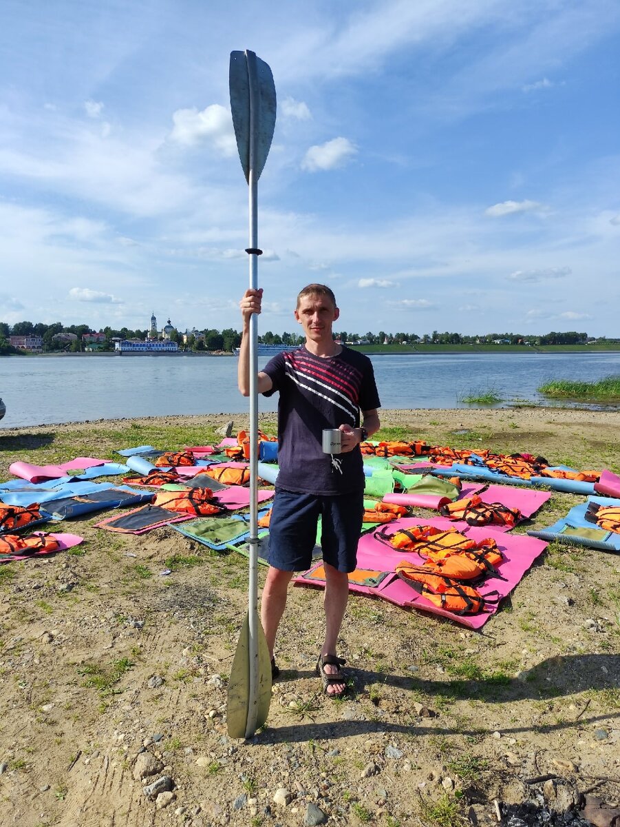 Фото со сплава на байдарках. Личный архив ;)