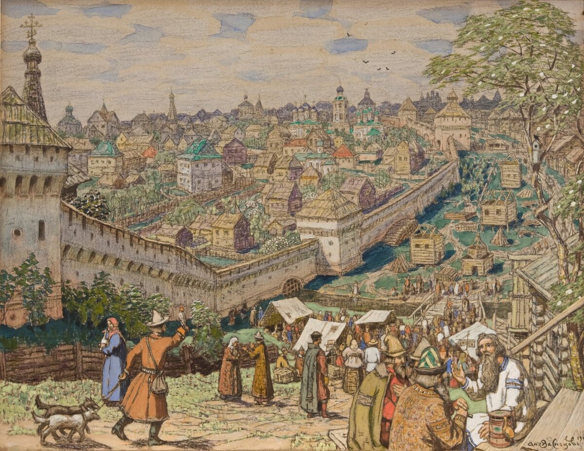 История москвы в картинках