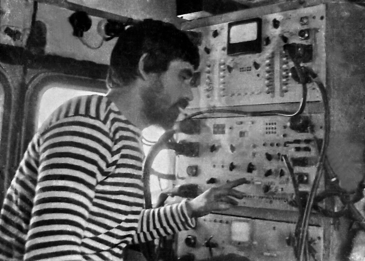 Восточная Сибирь 1983 год За работой.