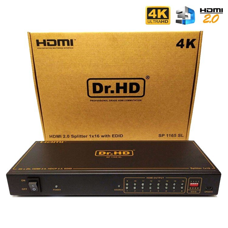 HDMI сплиттер Dr.HD с поддержкой 4K