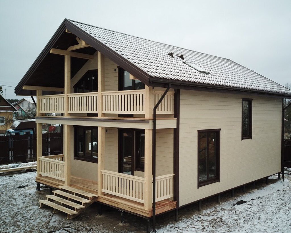 Все фасады этого дома выглядят элегантно 