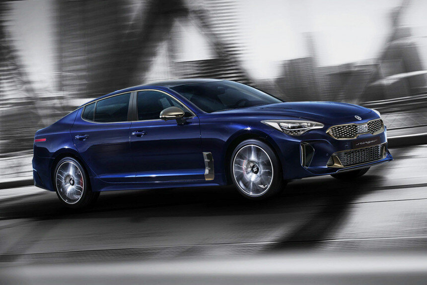 Обновлённый KIA Stinger. Источник фото: Яндекс Картинки
