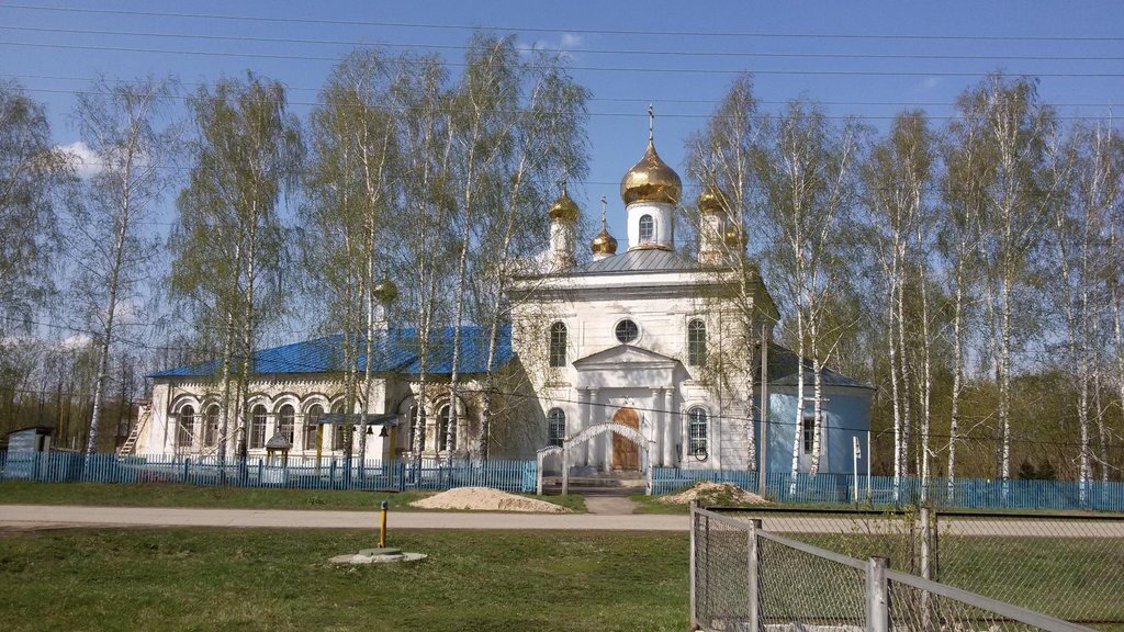 Покровский храм, построенный до революции 1917 глда