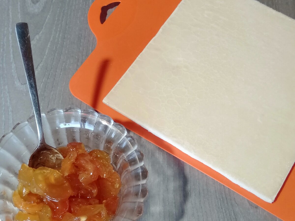 Размораживаем тесто