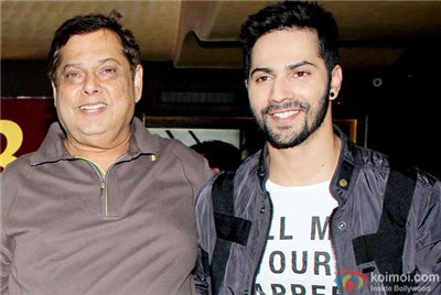 Дэвид Дхаван с сыном Варуном