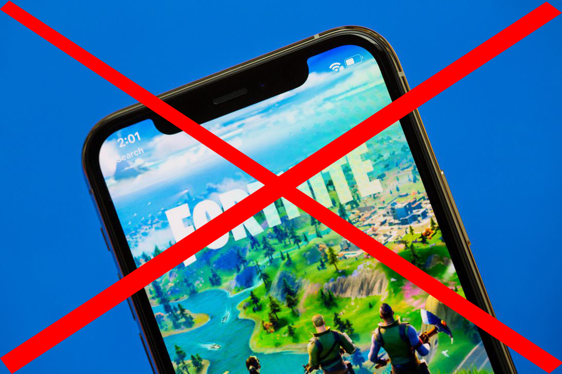 Удаление из App Store Fortnite