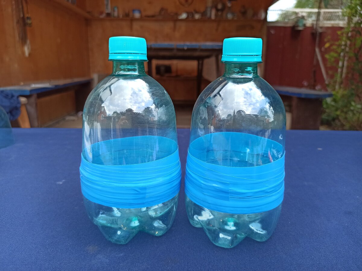 Как сделать штангу из пластиковых бутылок