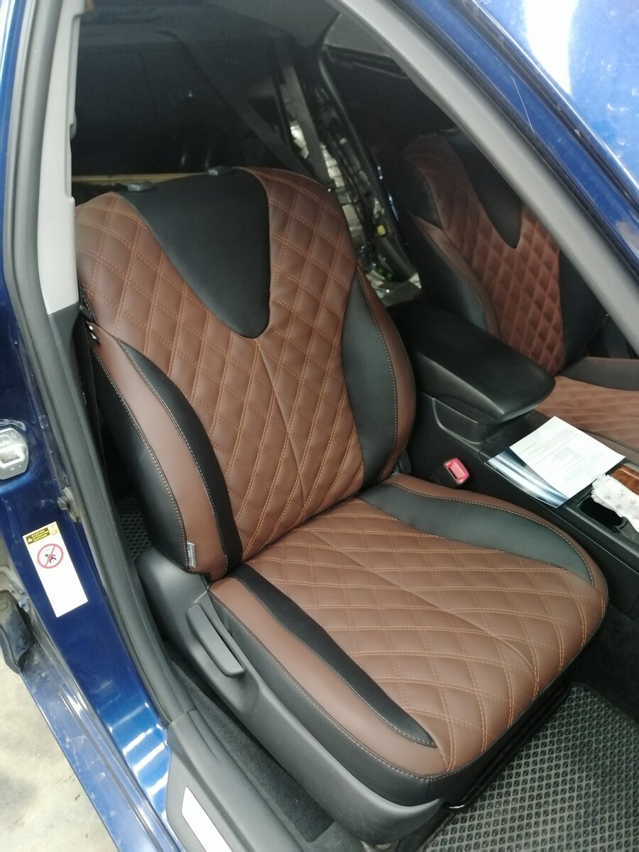 Перетяжка сидений в камри 40