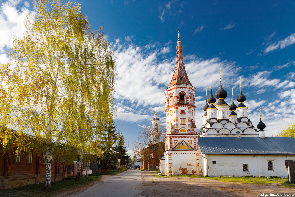 Красивые города золотого кольца осенью