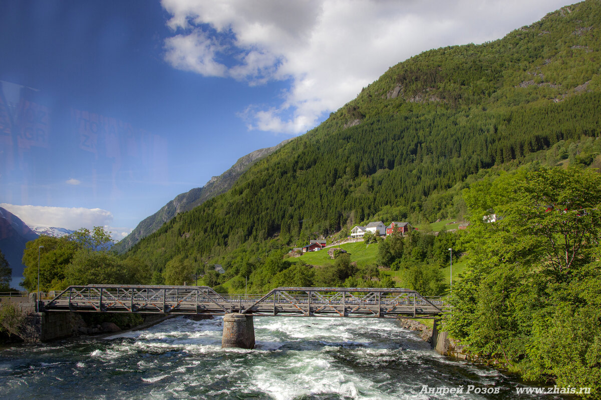 Водопад Лотефоссен. Норвегия