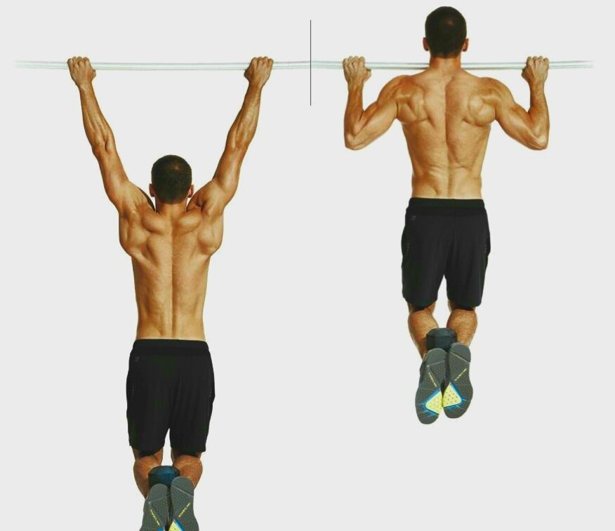 Виды подтягиваний.