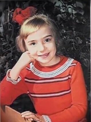 Татта Ларсен в детстве 