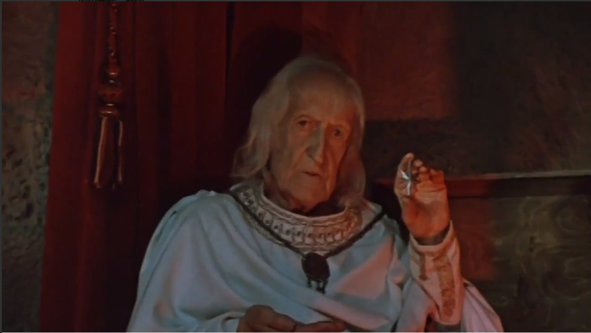 Леонид Оболенский в роли Бертрана д’Ан Марти, кадр из фильма «Ларец Марии Медичи» реж.Рудольф Фрунтов, 1980