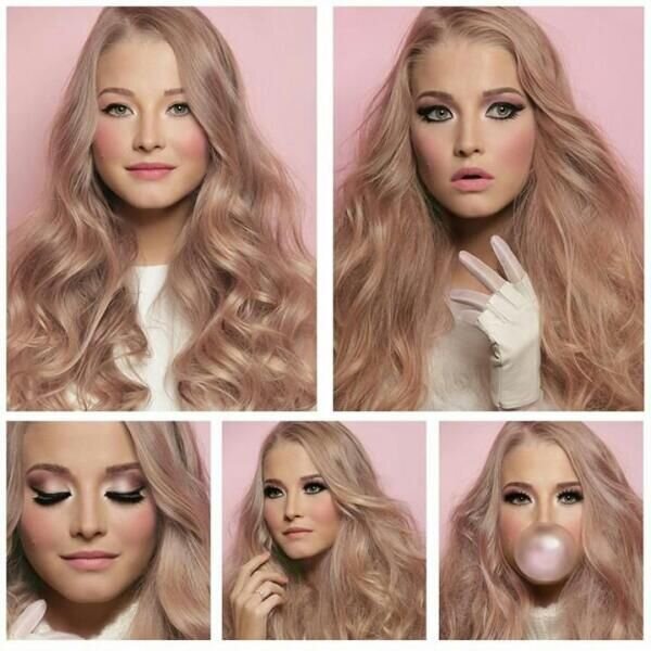 Ультрамодный в 2020 году оттенок клубничного блонда