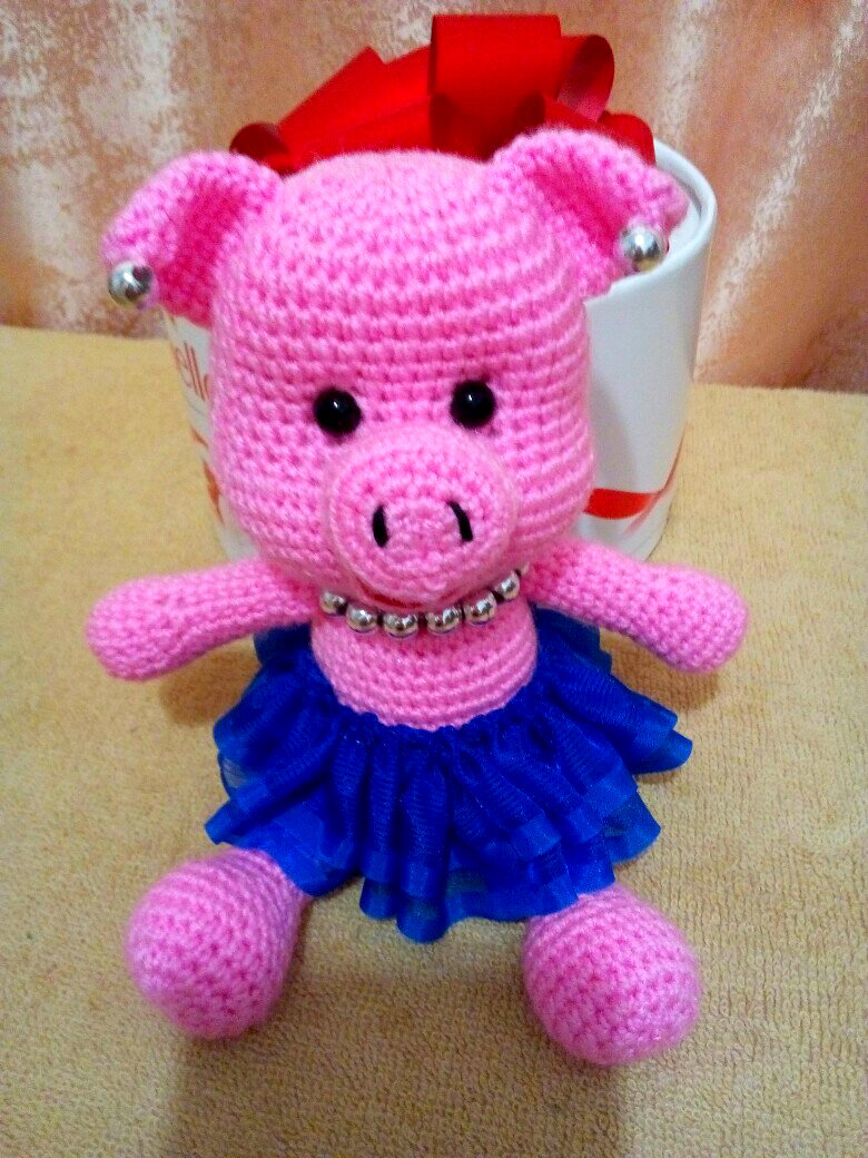 Фото автора. Малышка свинка)