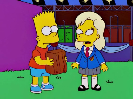 За более чем тридцать сезонов Барт неоднократно встречался с различными девушками. Пришло время рассказать о каждой из них. И это будет грустная история.-2