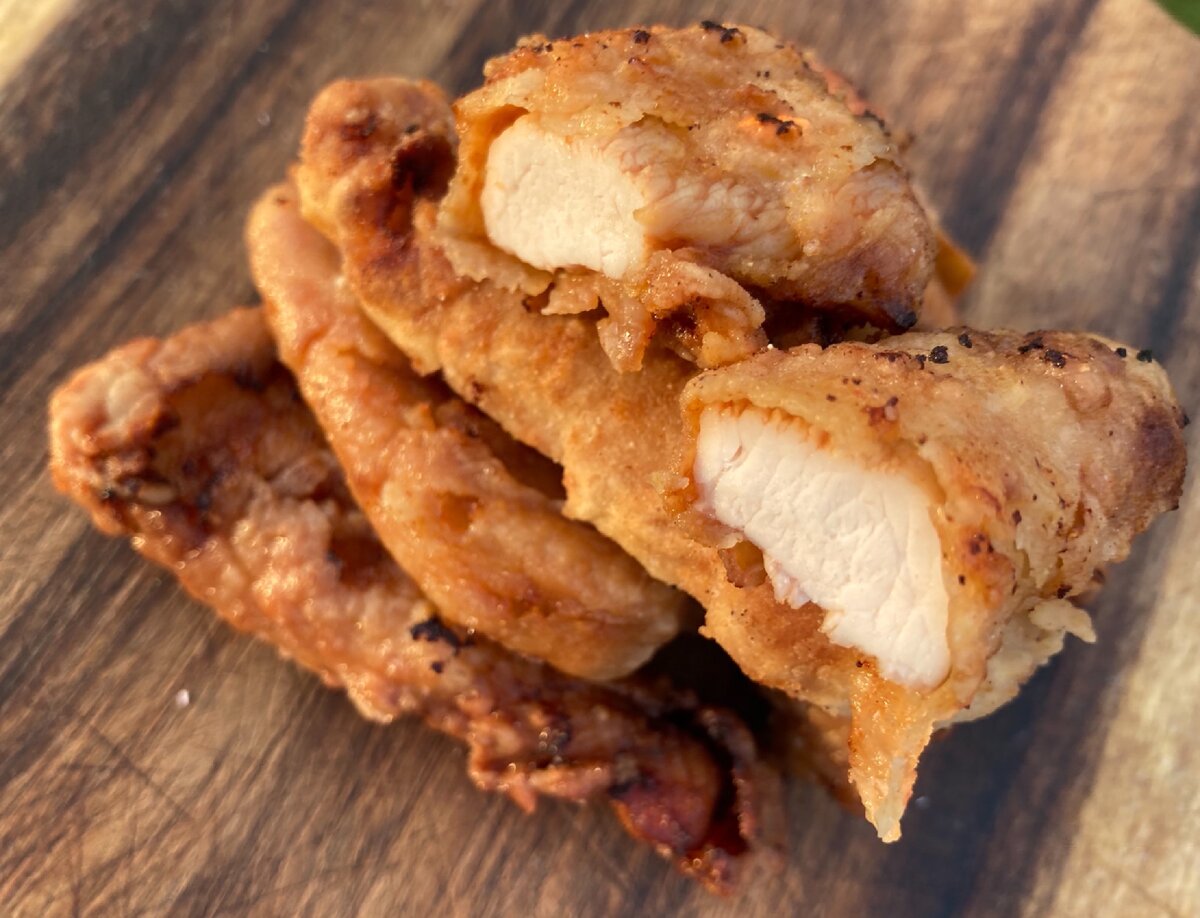 Курица жареная в панировке