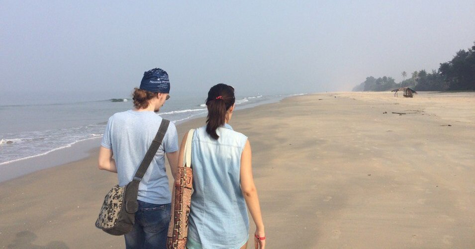 А где-то там, в морском тумане, я прошепчу тебе свой фантастический рассказ. Фото из аккаунта Полины в ВК.