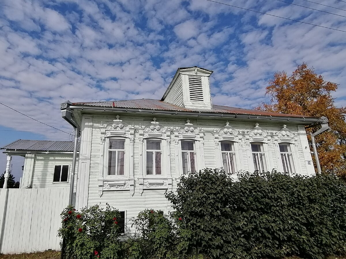 Дом-музей Г.Е. Распутина в селе Покровское Тюменской области. Дом восстановлен семьей Смирновых. Фото автора