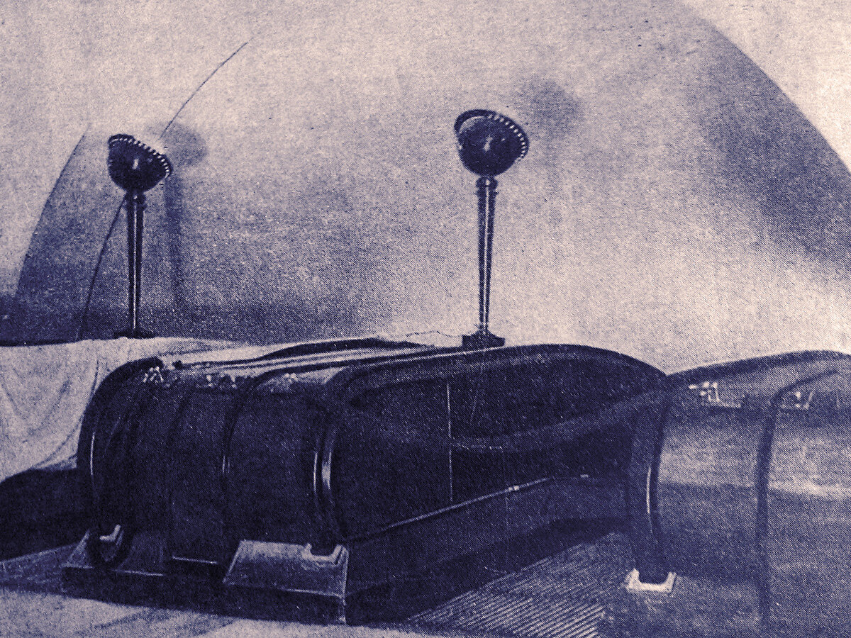 Фото 1935 года из советской архитектурной периодики.