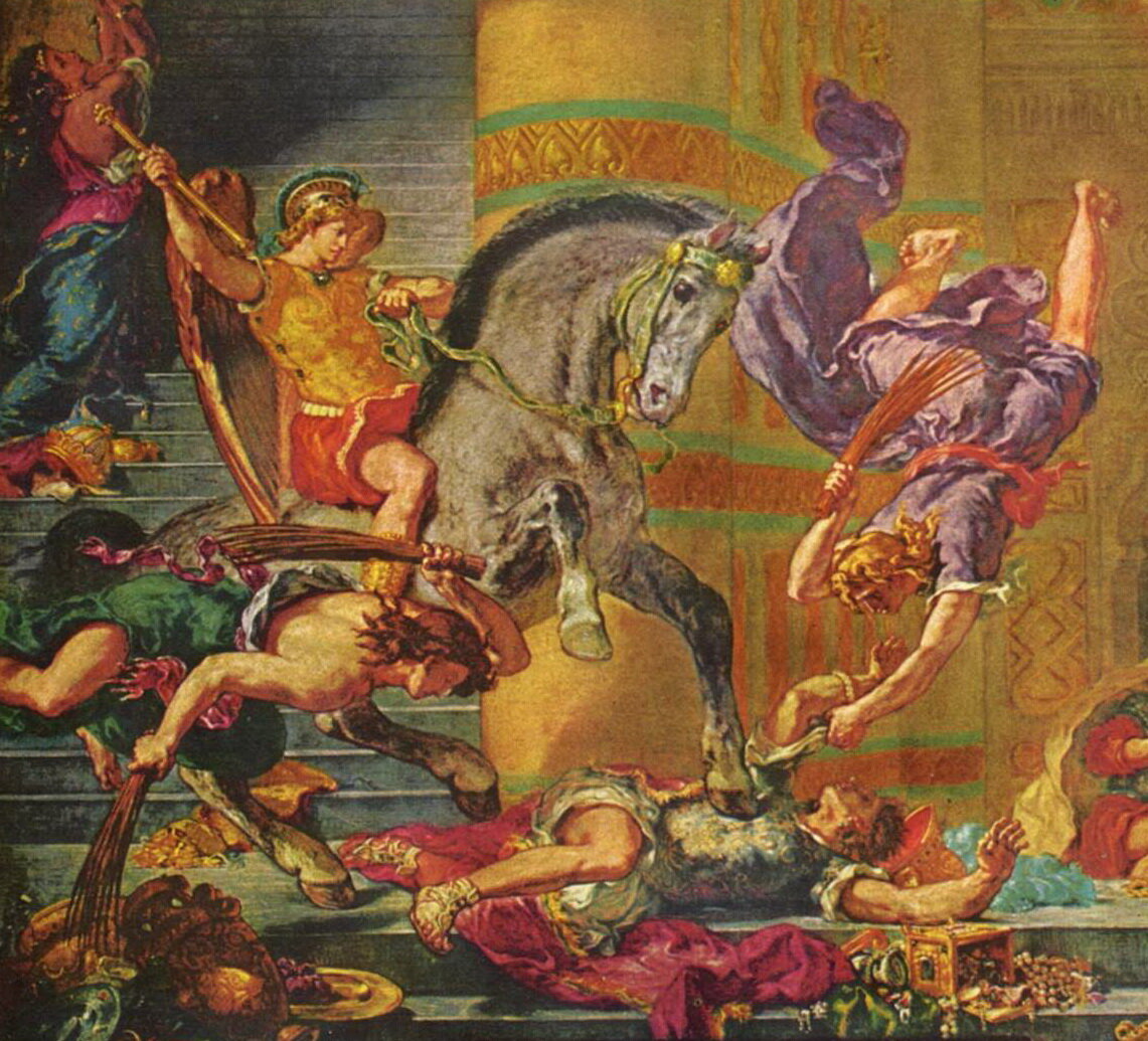 делакруа изгнание илиодора из храма. фреска рафаэля «афинская школа» (1509). пифагор на фреске рафаэля. рафаэль афинская школа фреска. рафаэль афинская школа фреска.