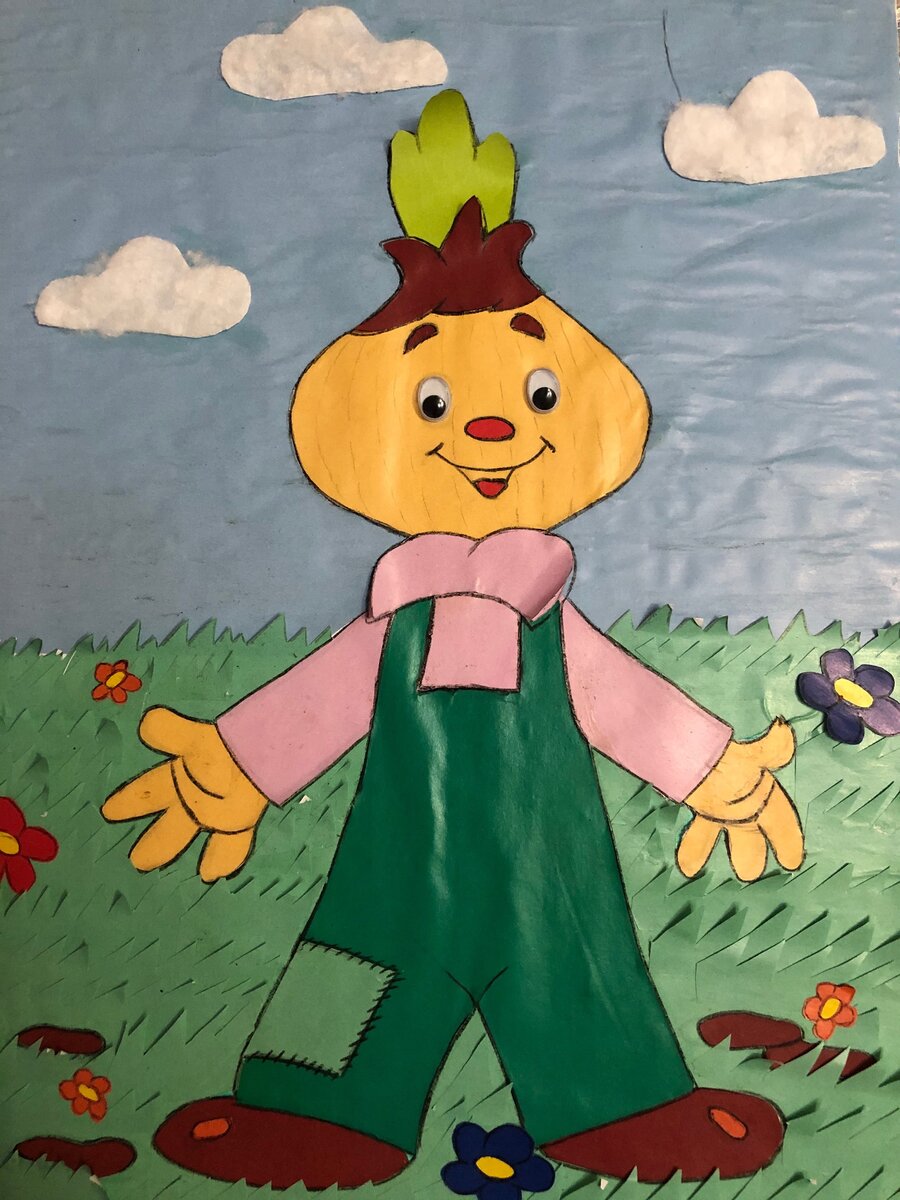 Чиполлино поделка
