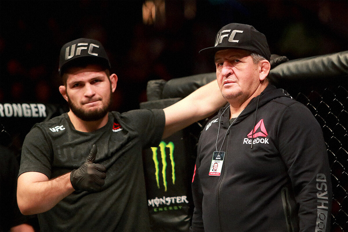 Хабиб и его отец — Абдулманап Магомедович Нурмагомедов