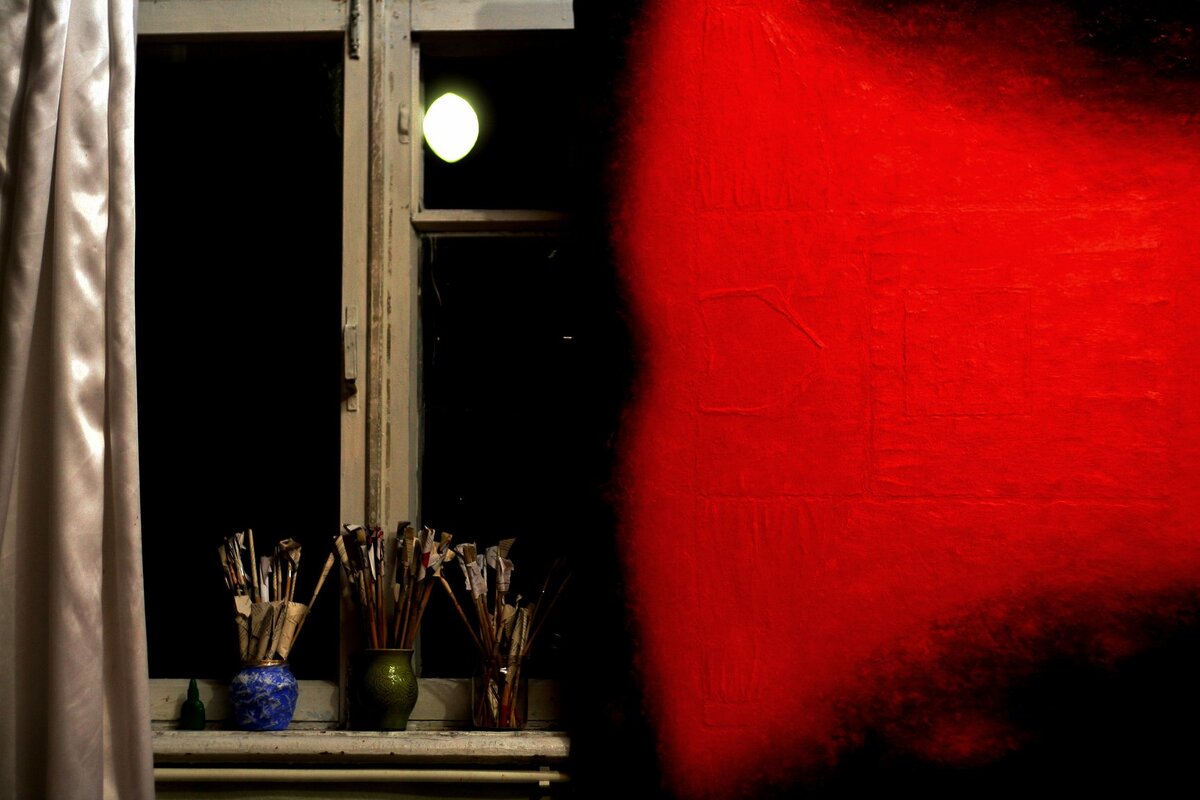 В мастерской художника