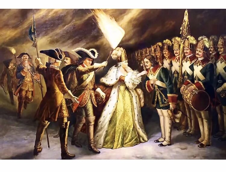 Дворцовый переворот ( Елизавета Петровна ) 