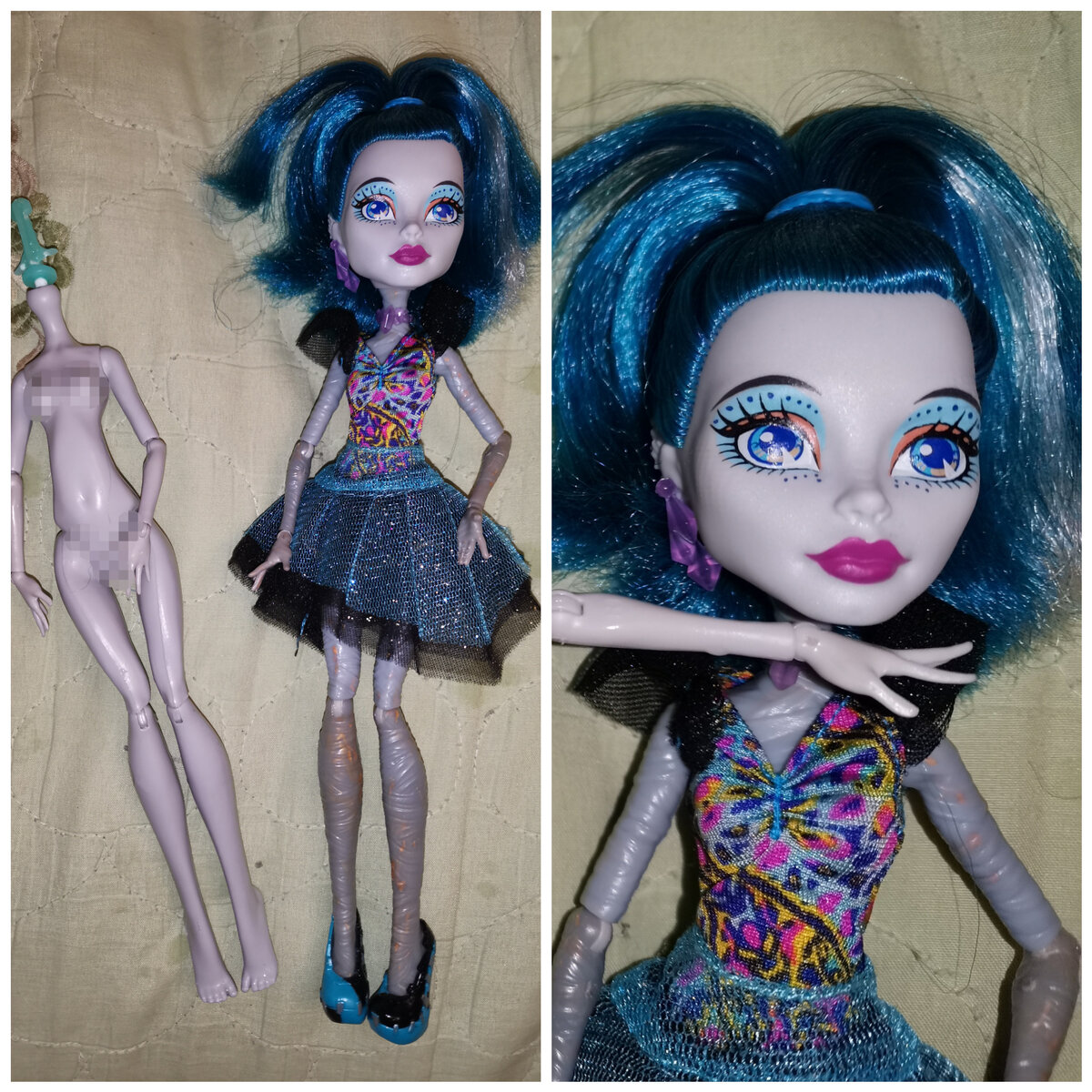 Скинтон Гулии, как видите, подходит куколке... 