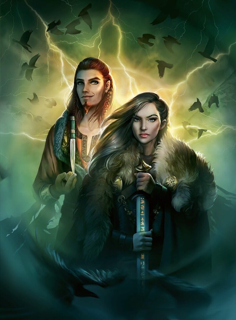 «Злые ветры дуют в изрезанные фьордами земли Асгарда. Неспокойно Одину, предводителю асов, Хранителю миров. Скрылся от его взора коварный Локи, затаился в тенях. Но что-то привлекает его внимание»