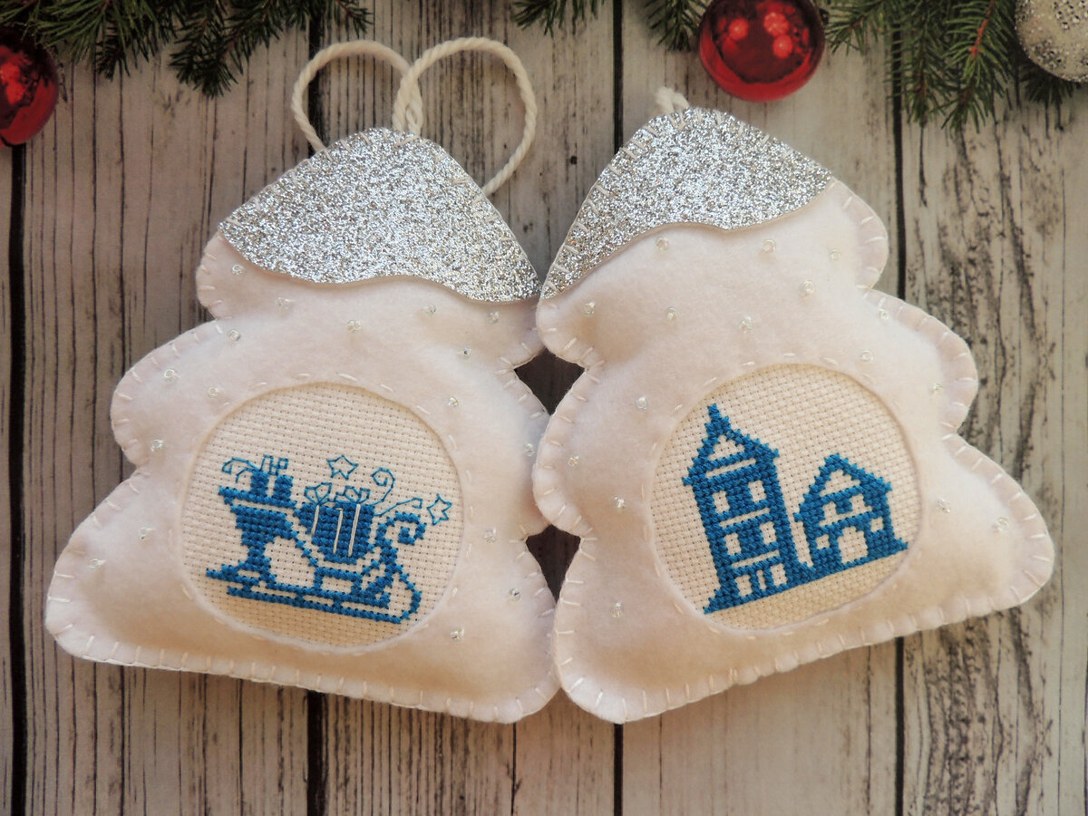 Мои белые елочки. Листайте вправо