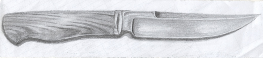 Этот нож я взяла из видео, которое нашла в интернете