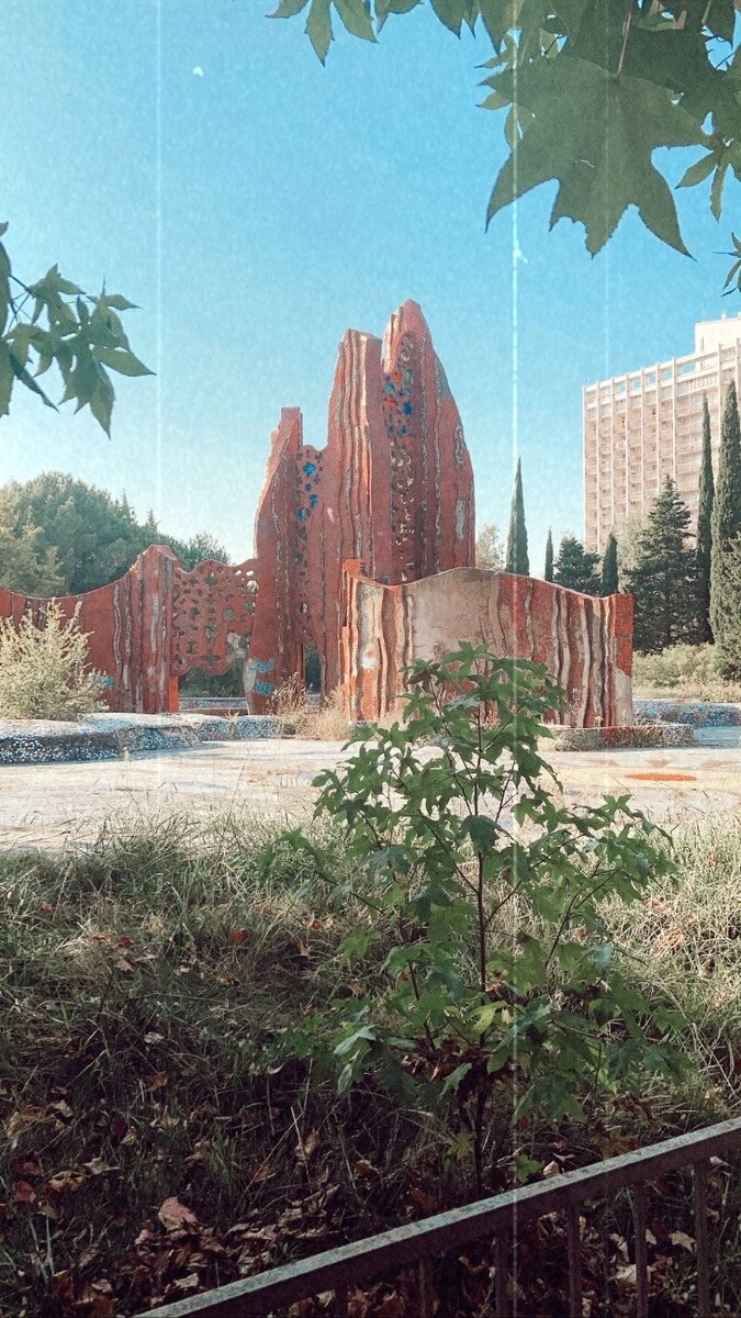 Мозаика Церетели "Кораллы"