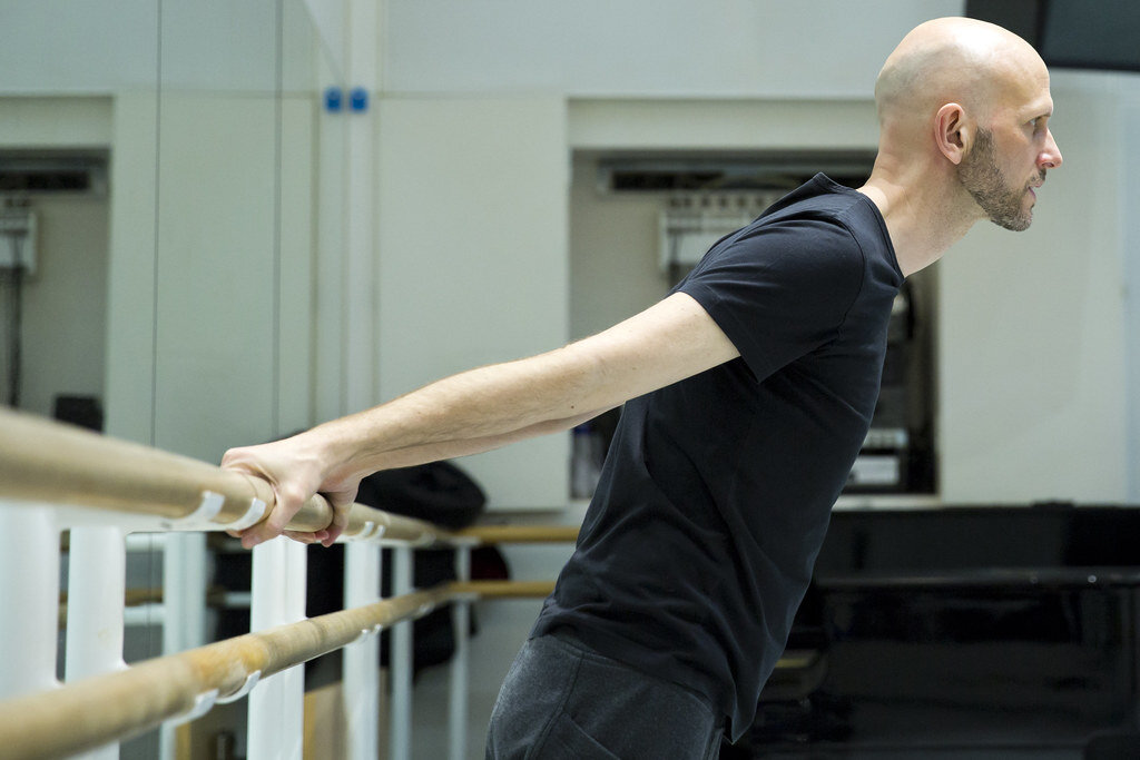 Уэйн МакГрегор на репетиции балета "Обсидианская слеза" The Royal Ballet © ROH 2016. Фотограф Андрей Успенский