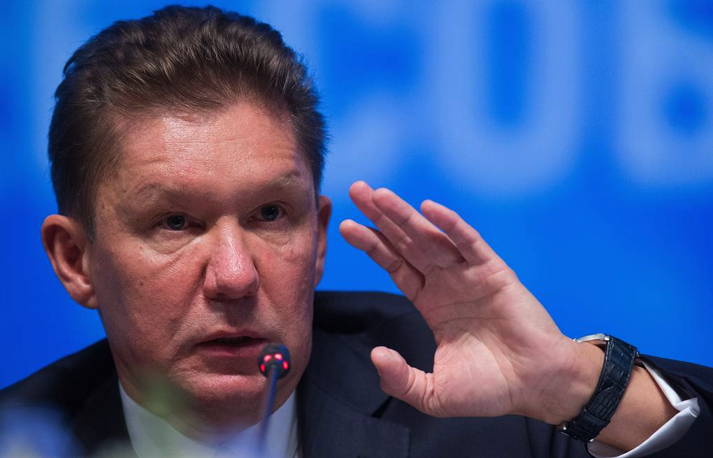 Председатель правления ПАО «Газпром» Алексей Миллер
© Сергей Бобылев/ТАСС
