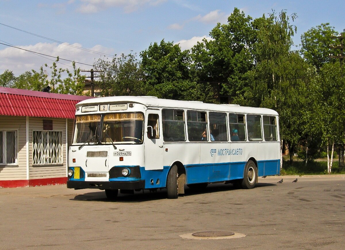 "Скотовоз", который часто курсировал по маршруту "Сергиев Посад -Марьино"