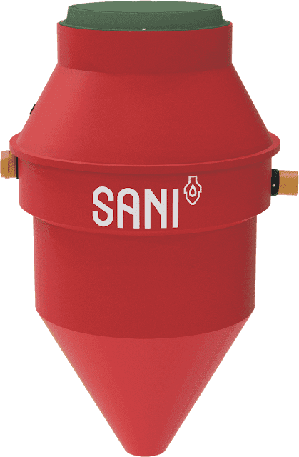 Септик Сани  — это локальное очистительное сооружение для очистки ассенизационных стоков от бытовых отходов в загородных домах, дачных участках, туристических базах, отелях, небольших предприятиях и
