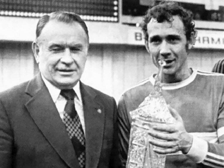 Константин Бесков и Олег Романцев