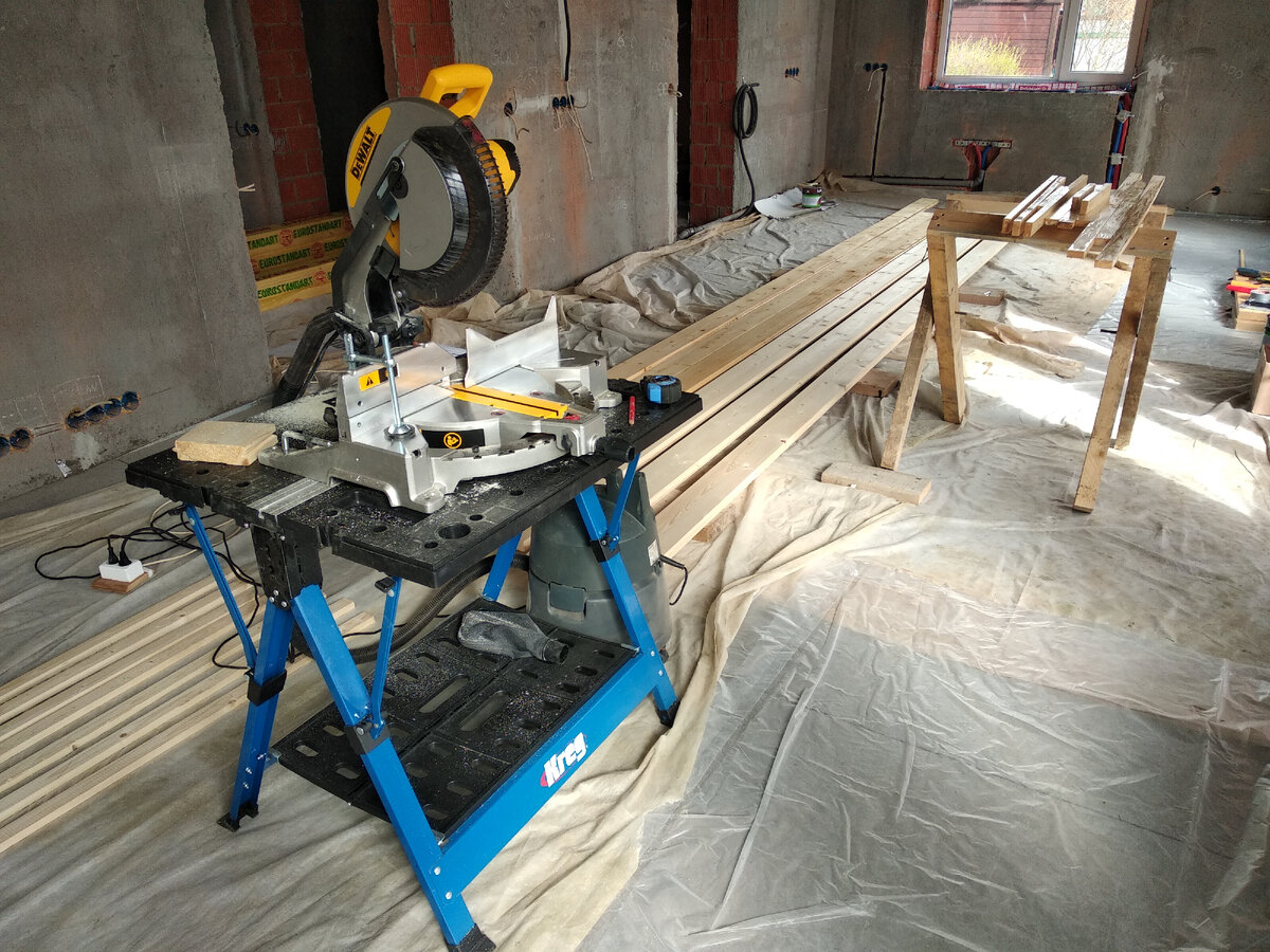 DeWalt DWS715-KS и KREG KWS-1000