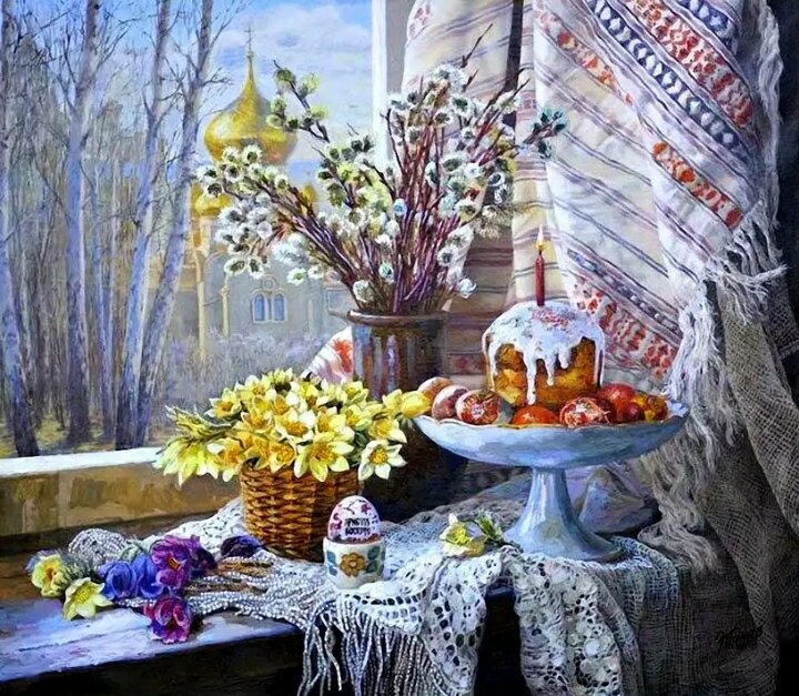 Художник Эдуард Панов, Светлое Христово Воскресение