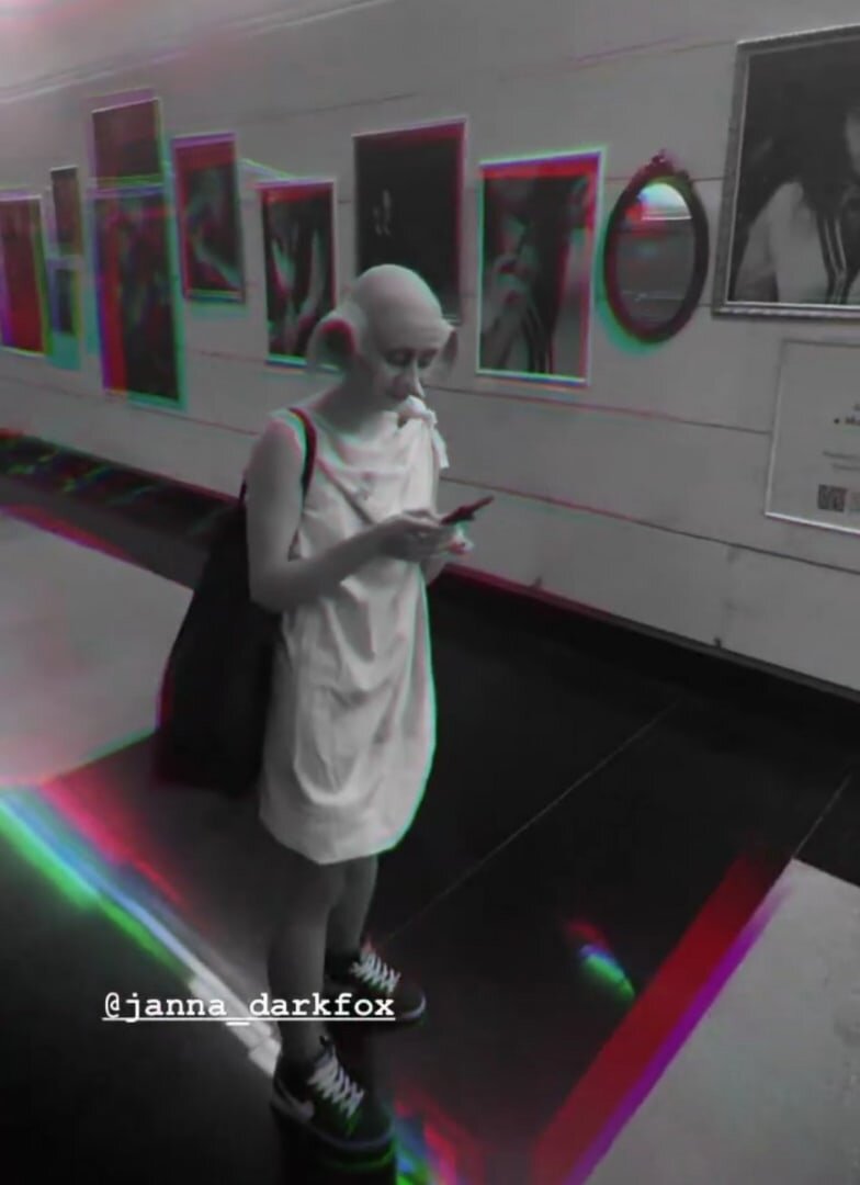 Кадр из видео, в котором меня отметили 