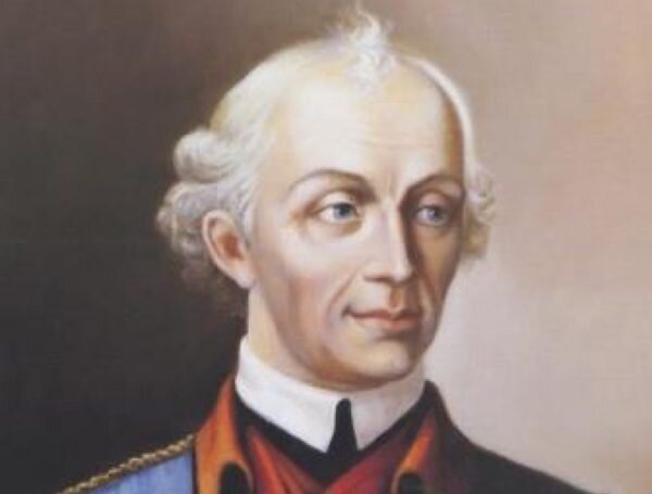 Александр Васильевич Суворов. Фото фрагмента портрета из свободных источников.