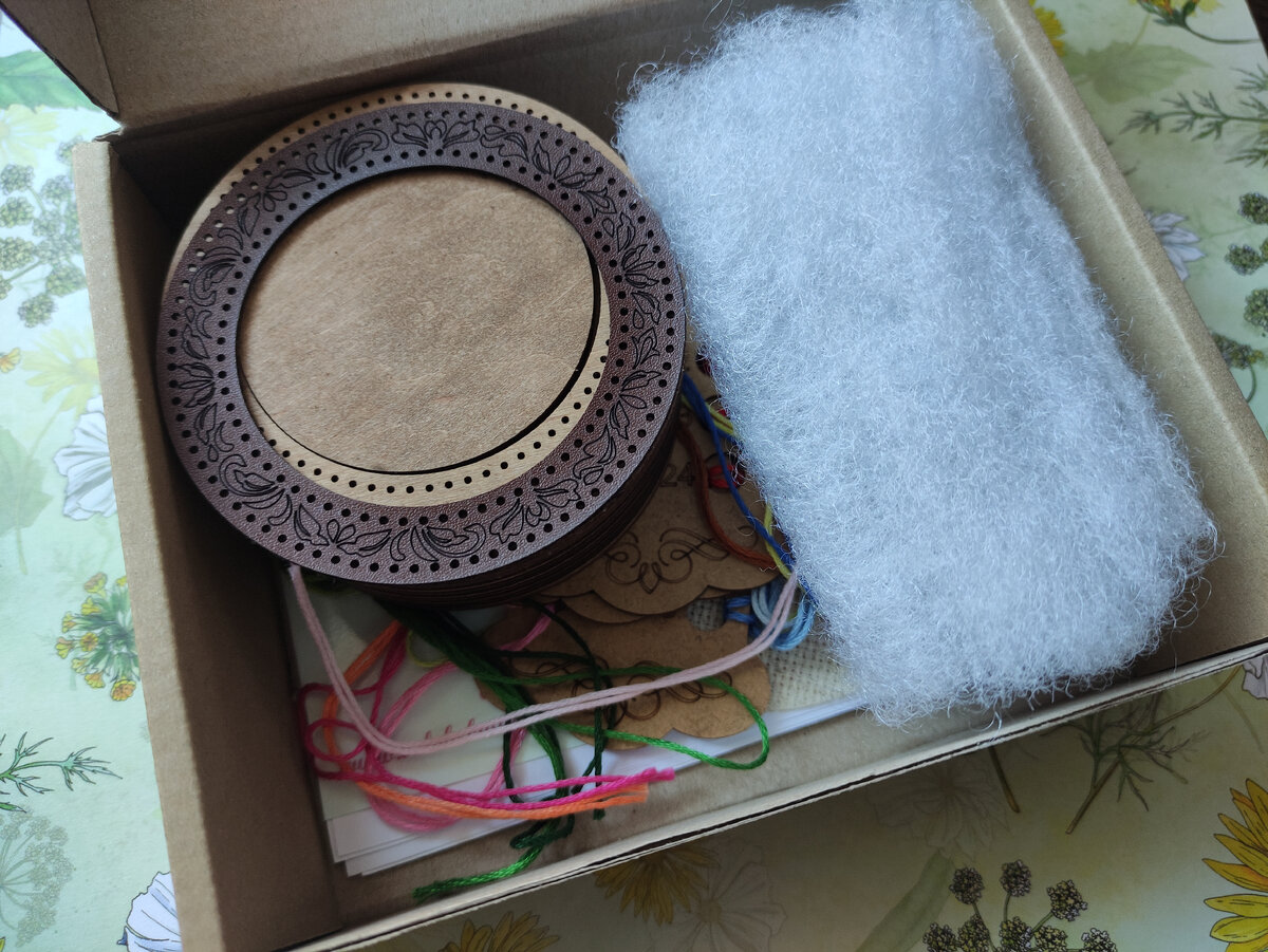 Набор для создания игольницы FLTL-027 "Волшебная страна" Обзор товара для рукоделия, handmade