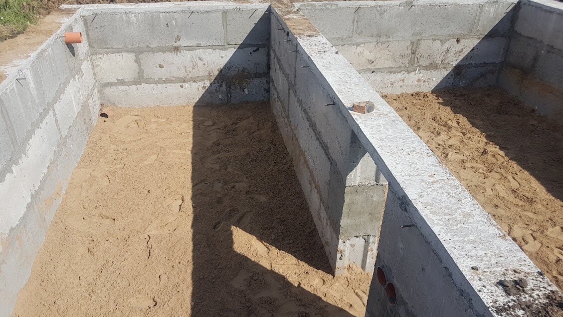 Вот такой подпол получился. Фото автора.